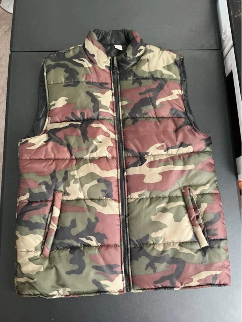 Open Trails Camo Puffer Vest